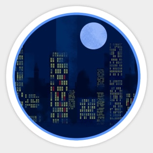 City Lights Sticker